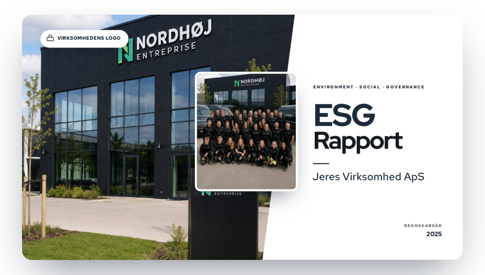 ESG-rapport — forside